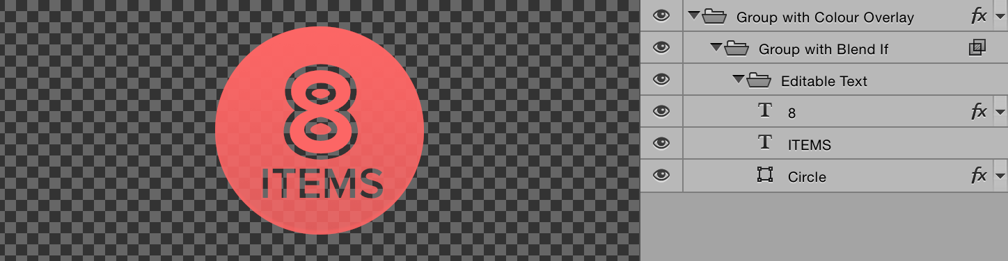 Editable text