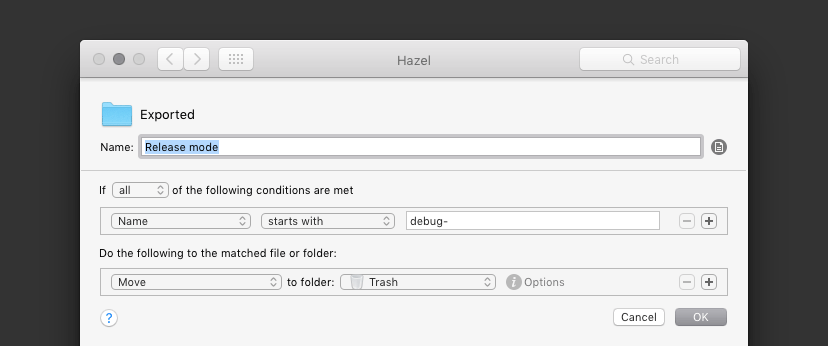 Hazel for Mac