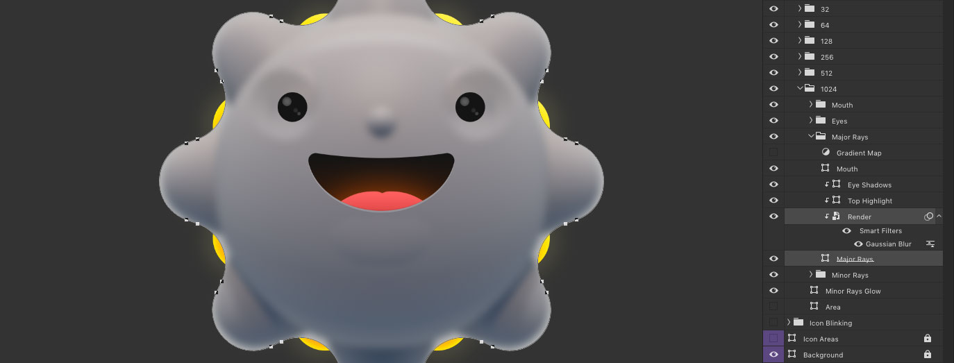 Using a render as a fill
