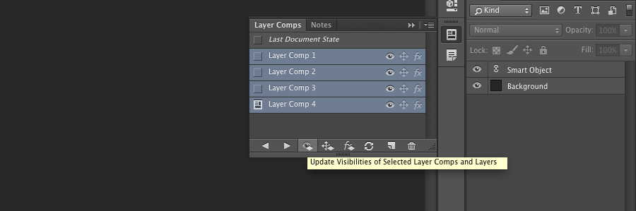Layer Comp example