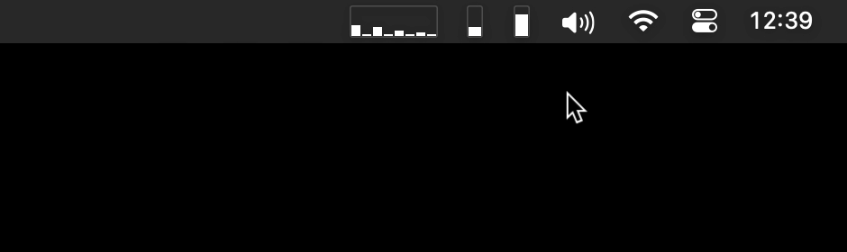 Hold command and drag items out of the macOS menu bar